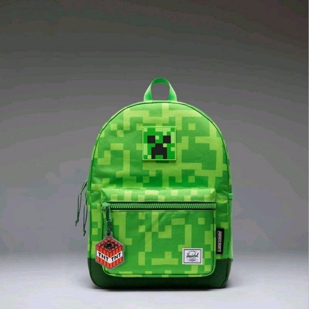 HERSCHEL x MINECRAFT - LIMITED EDITION HERSCHEL KIDS HERITAGE BACKPACK 20L - CREEPER