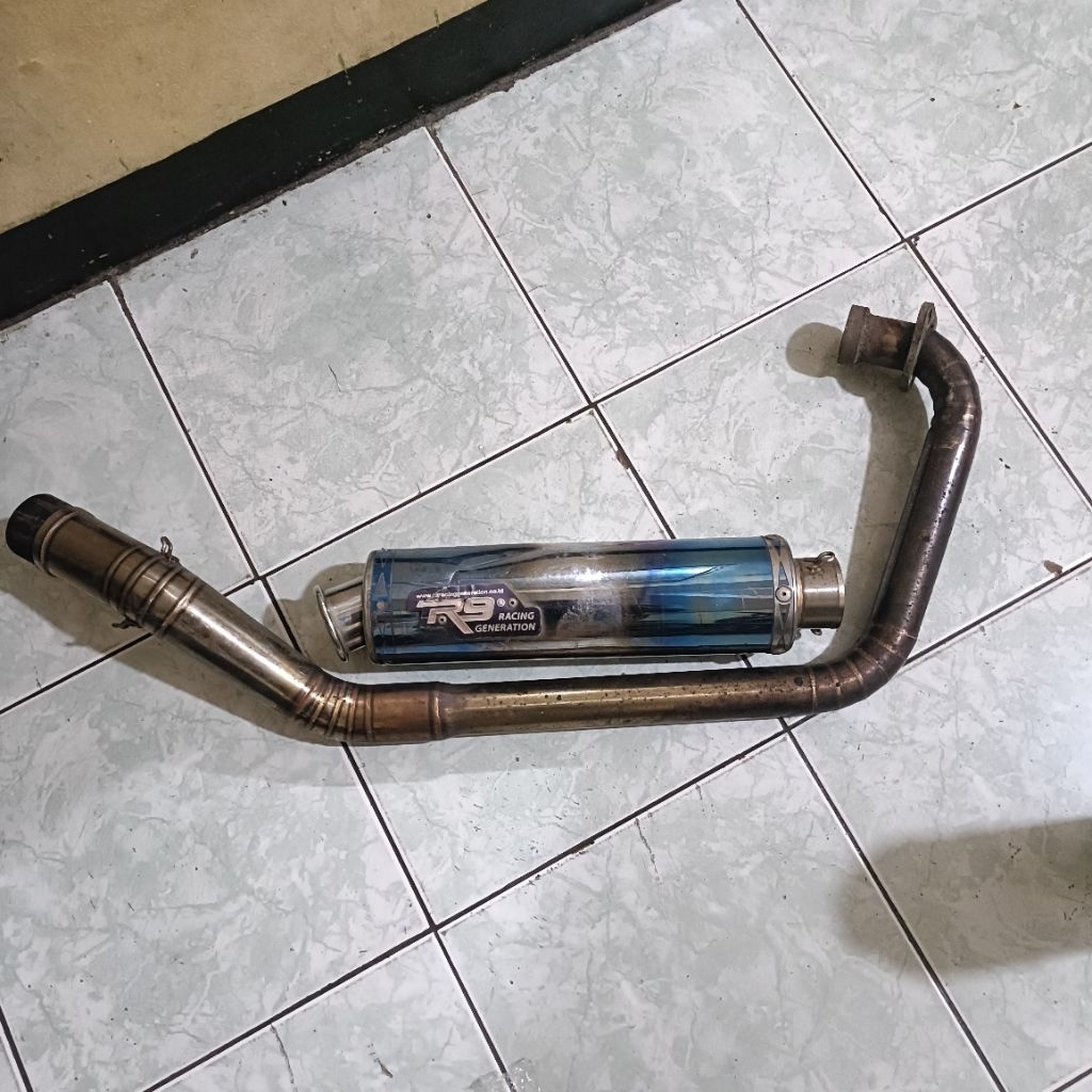 knalpot racing R9 original pnp scorpio
