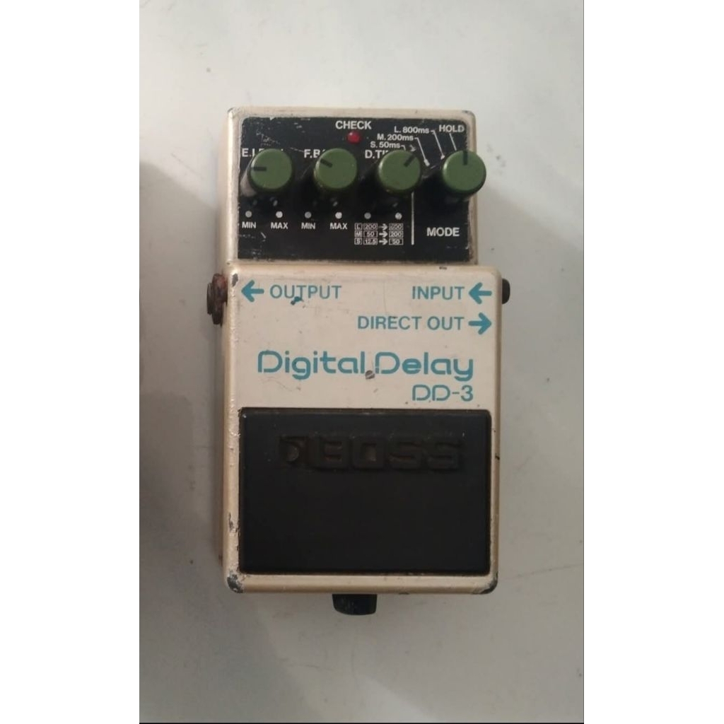 Efek gitar Delay Boss DD3 Made in Japan