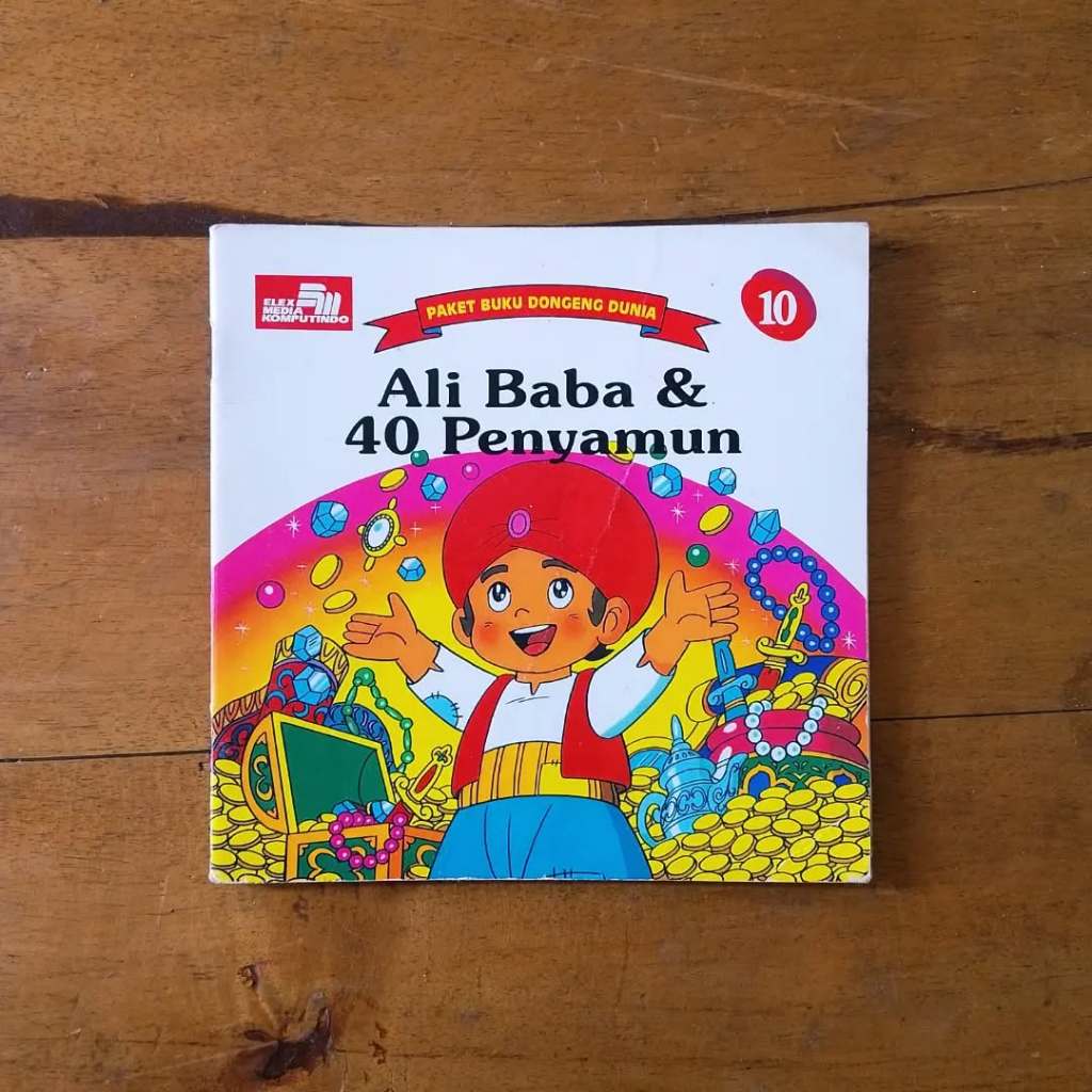 Cerita Anak Shogo Hirata Paket Buku Dongeng Dunia Nomor 10 Ali Baba dan 40 Penyamun Penerbit Elex Me