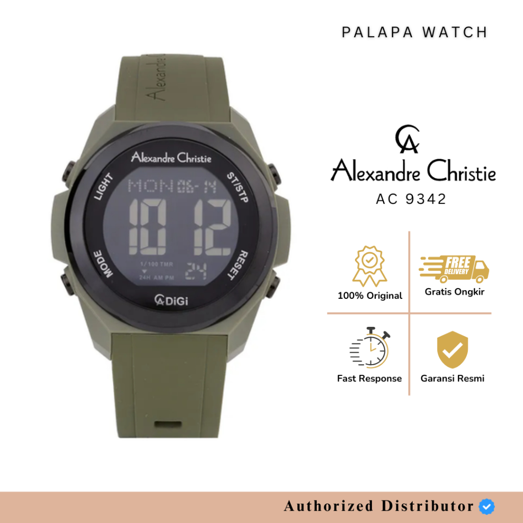 Jam Tangan Pria / Wanita Alexandre Christie AC 9342 / AC9342 / 9342 Original Garansi Resmi 1 Tahun