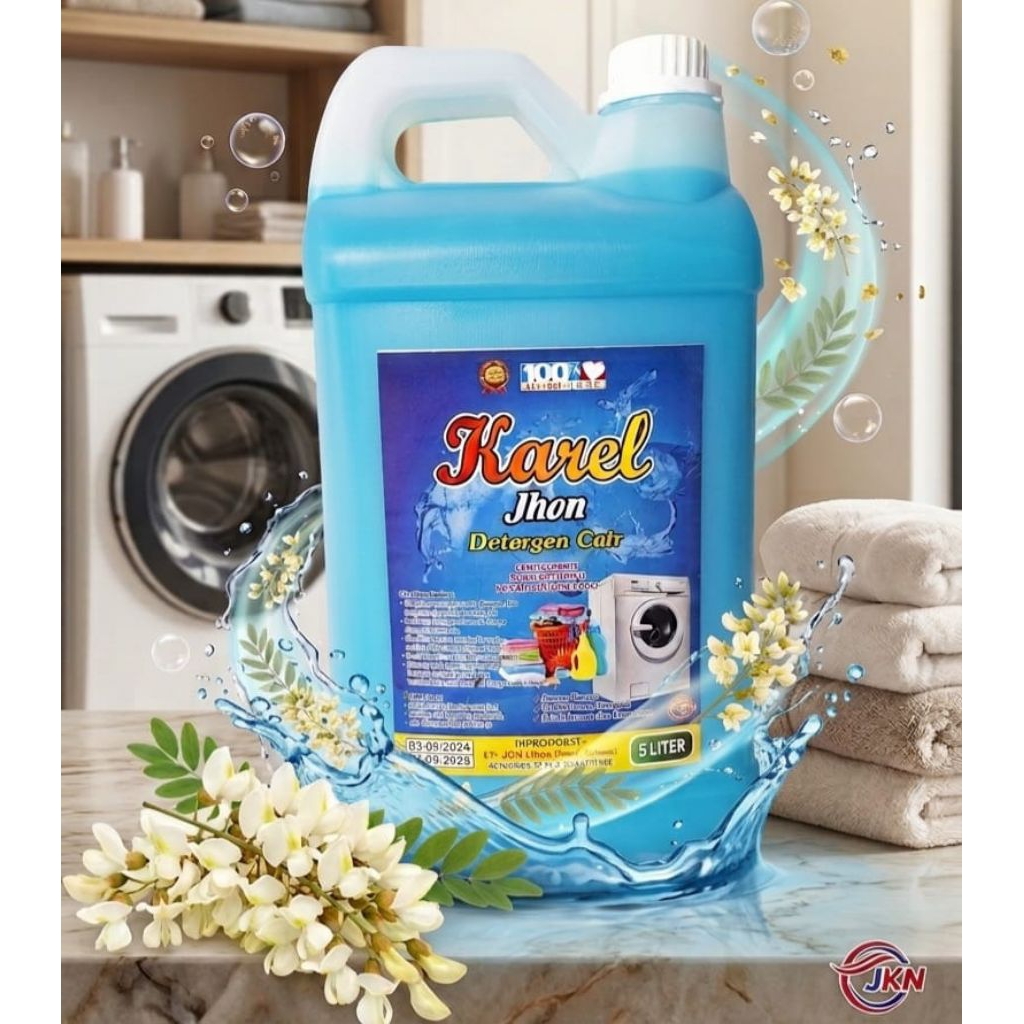 Deterjen Cair Matic 5 Liter untuk Laundry Kiloan dan Mesin Cuci