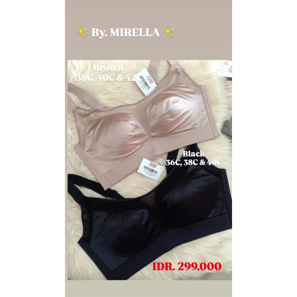 FIORI MIRELLA | Bra Tanpa Kawat