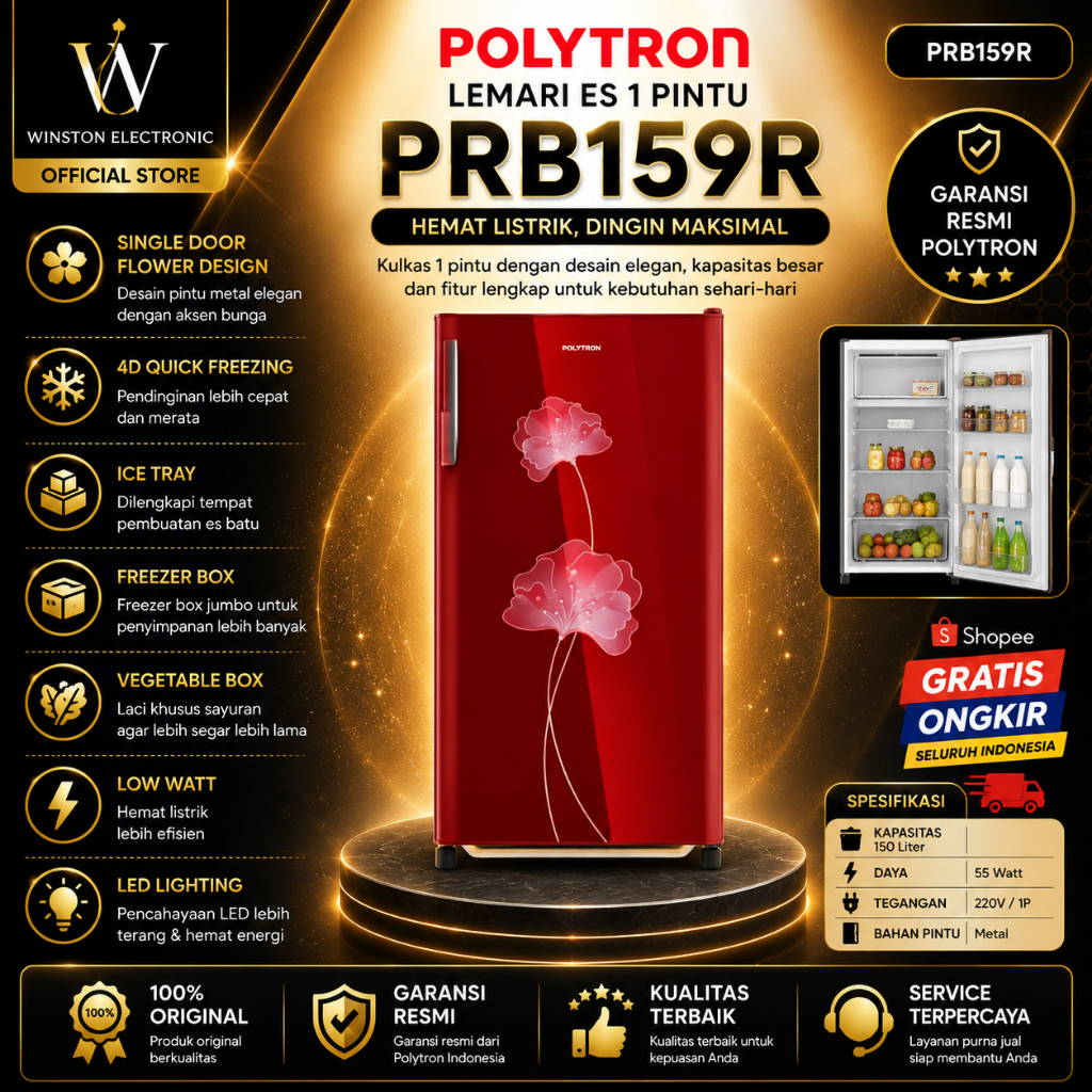 Polytron PRB 159 R Kulkas