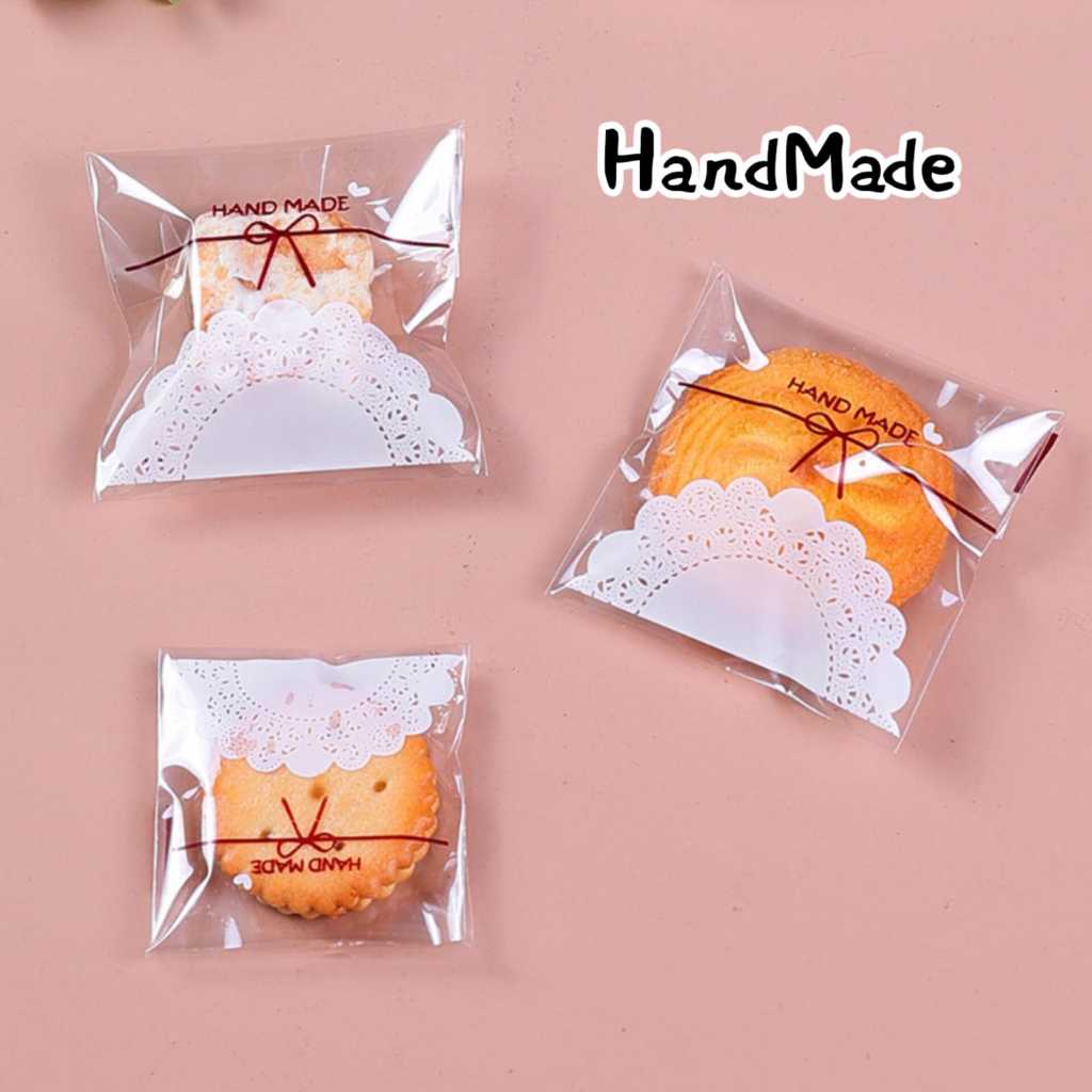 Plastik OPP Cookies/Plastik Bolu/Plastik OPP Motif Uk. 10x10 (100 Pcs)