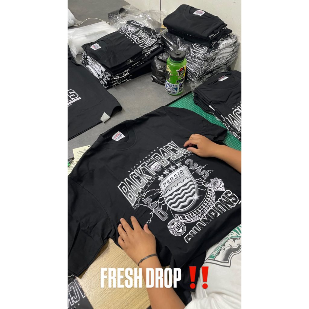 Rawtype Riot x Persib Bandung | Champ | Kaos Murah