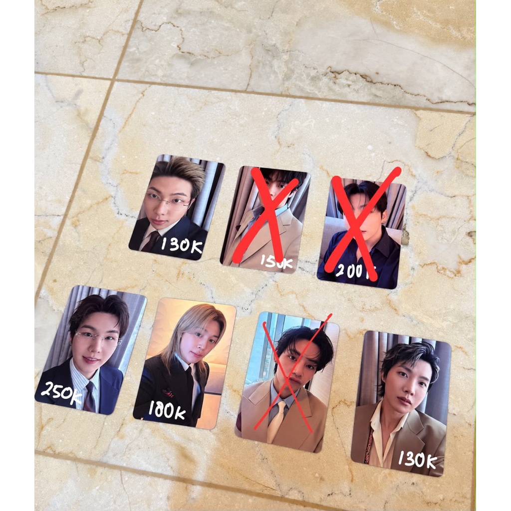 BTS PHOTOCARD ARMYZONE BUSAN