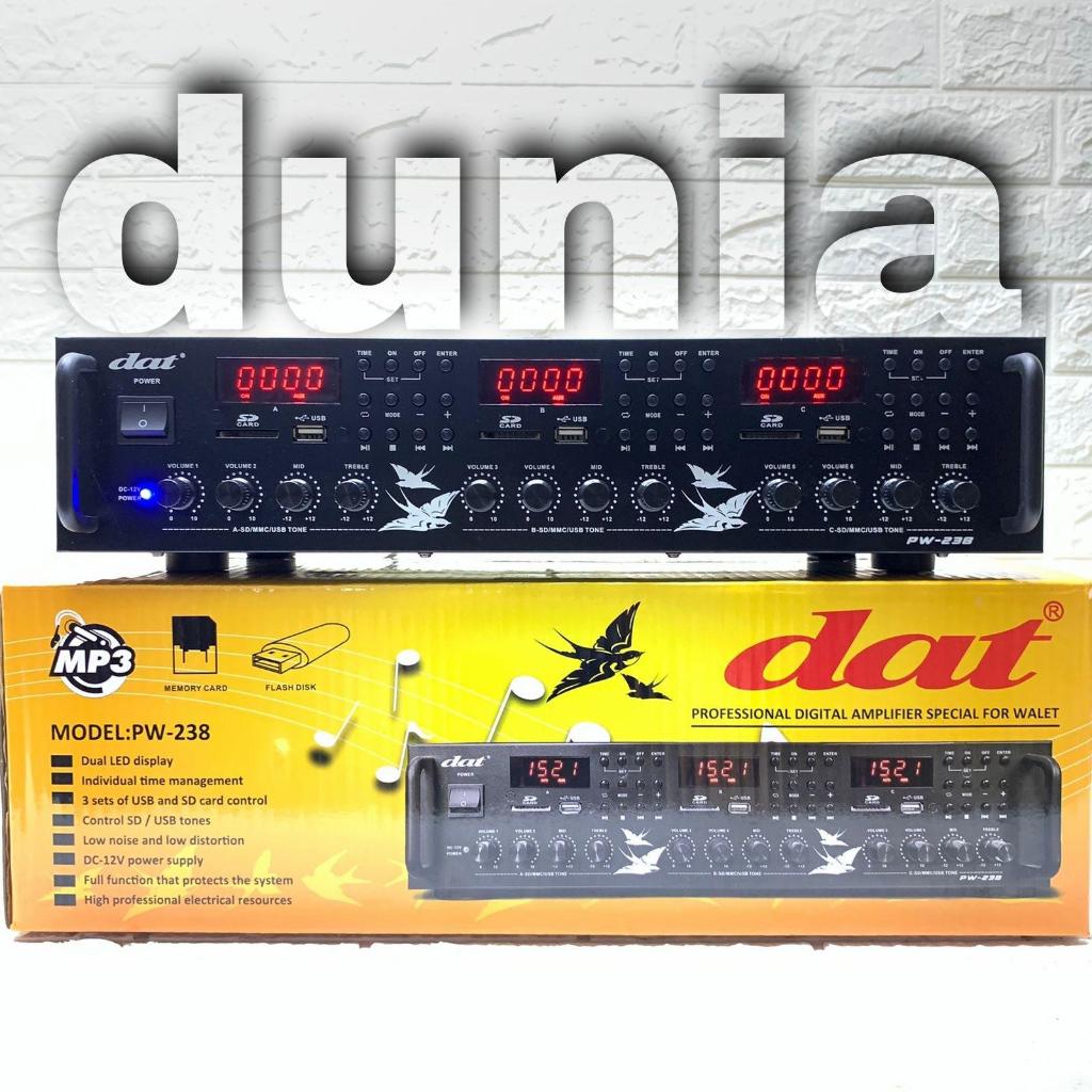 Amplifier Walet Dat PW 238 Original Time Digital Charger Aki - Mesin Pangilan Walet dB_Sound