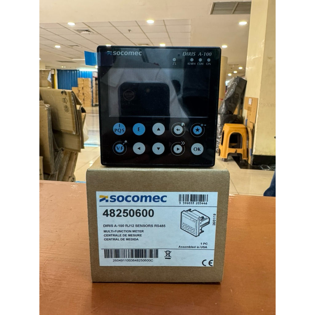 Power Meter Socomec Diris A-100 Diris A100 RS485 Modbus - Socomec 48250600