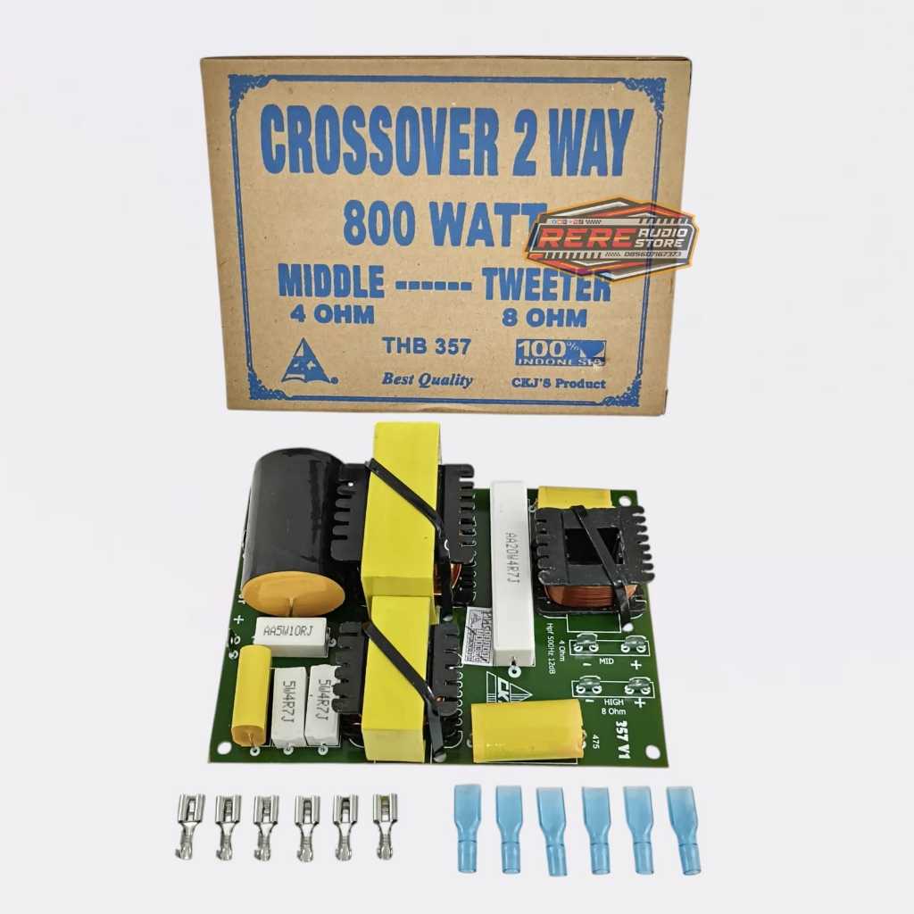 Crossover 2 WAY Middle + High 800W CKJ THB357 /  Cross Over / Krosofer Midel + Twiter 2WAY CKJ THB 3