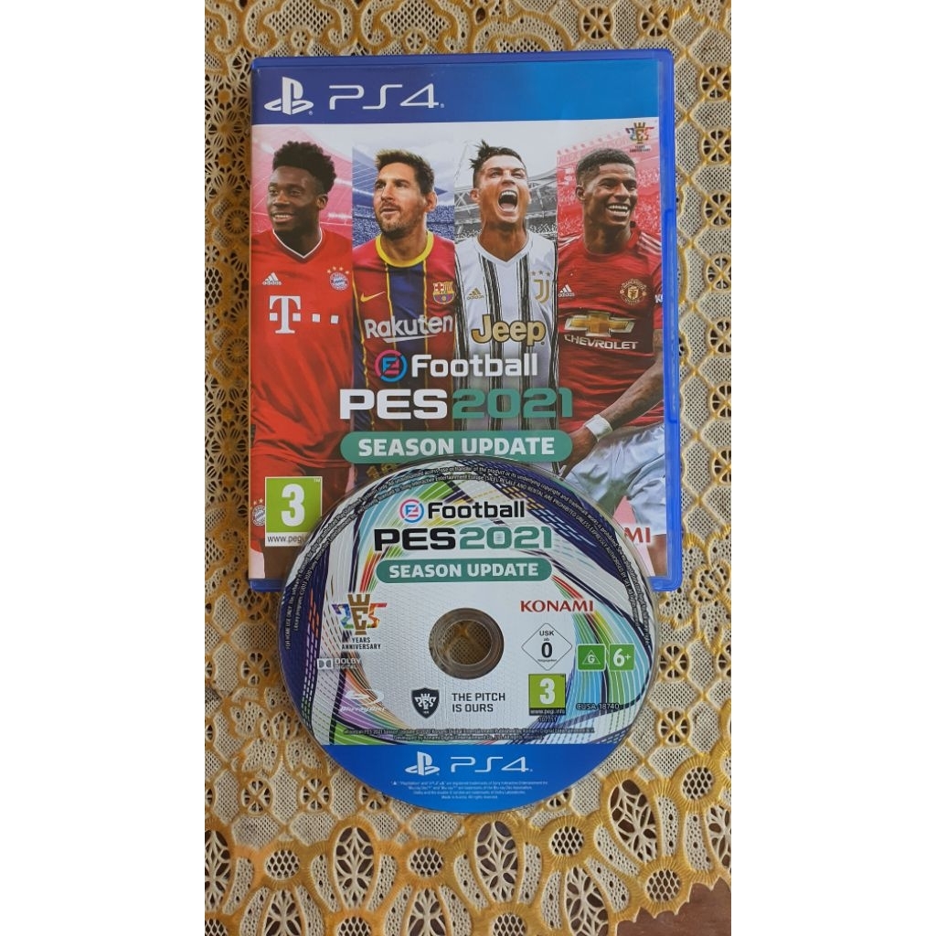 Kaset BD PS4 PES 2021