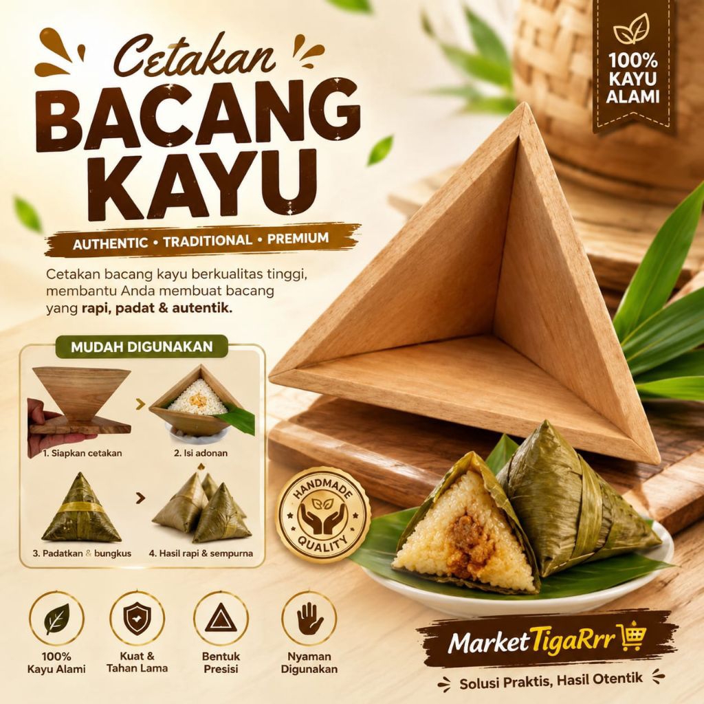 CETAKAN BACANG bacang cetak.