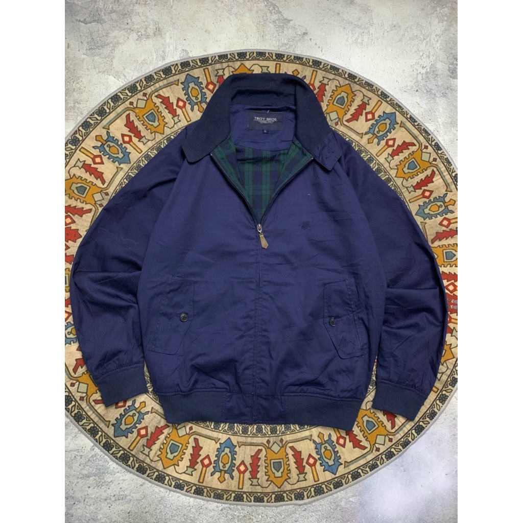 JAKET HARRINGTON TROY BROS
