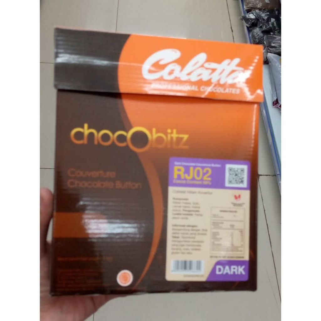 colatta chocobitzco dark couverture 1 kg