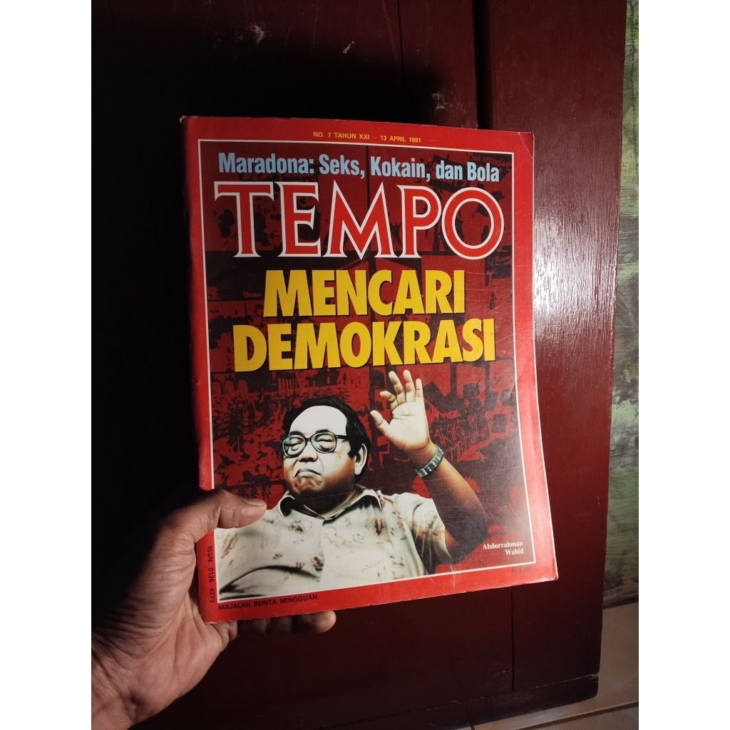 majalah tempo mencari demokrasi tahun 1991