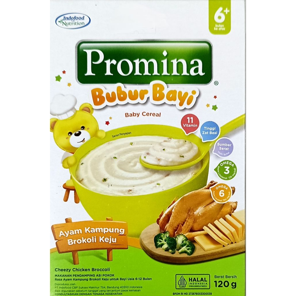 PROMINA BUBUR AYAM KAMPUNG BROKOLI KEJU