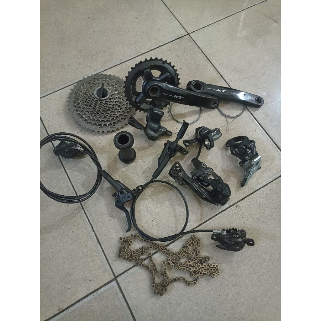 groupset mtb group set mountain bike shimano deore xt M8000
