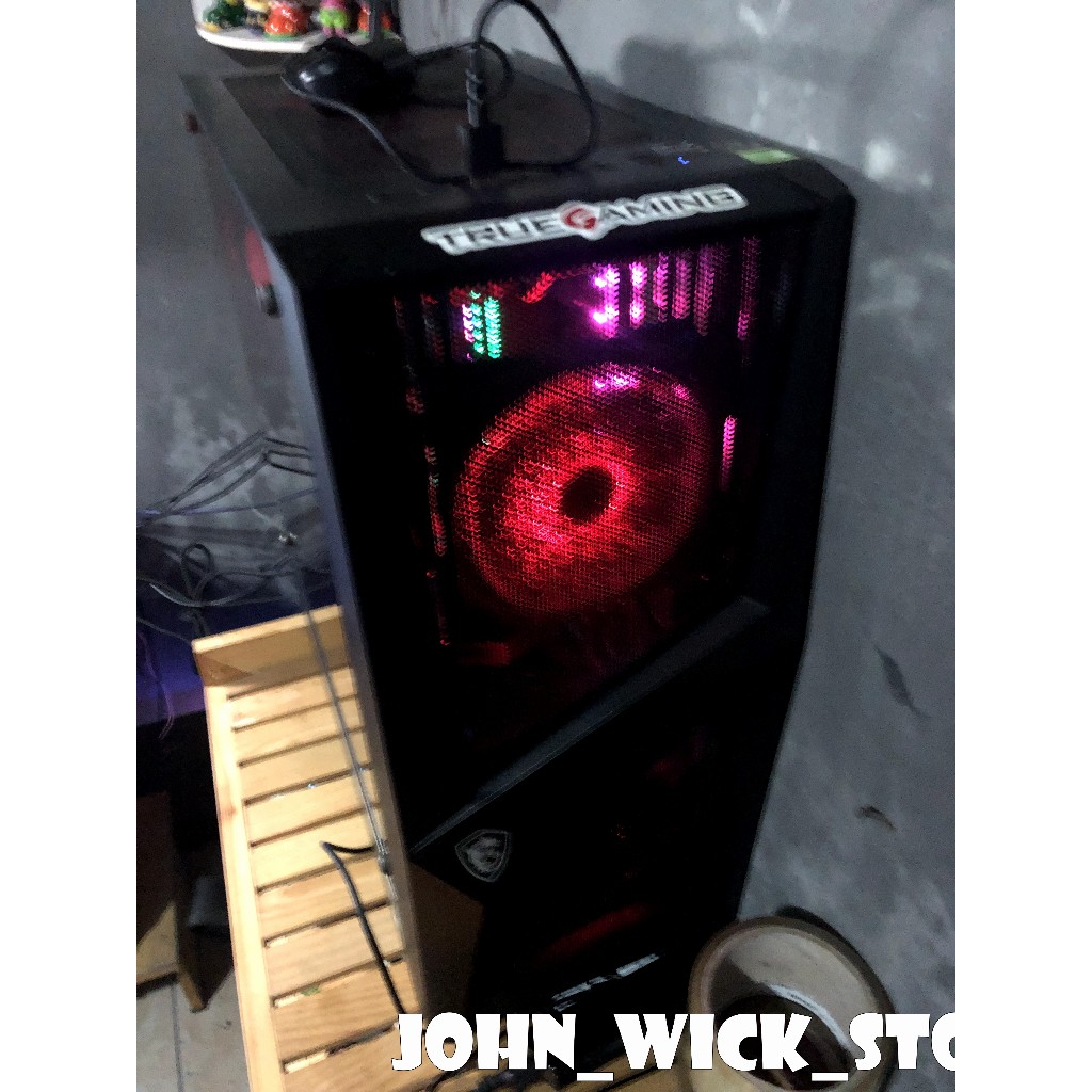 Casing PC Gaming ATX Merk MSI  Bekas Berkualitas Terjangkau