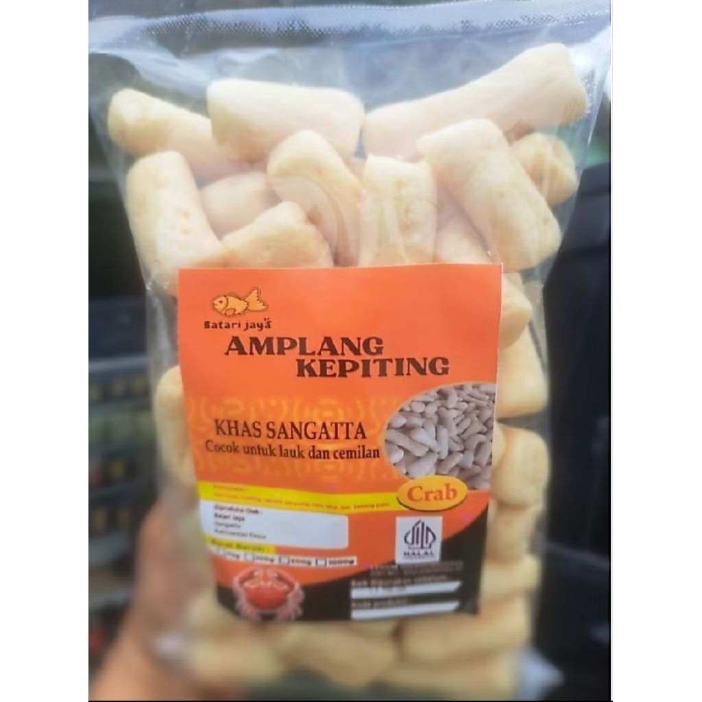 amplang kepiting khas kalimantan timur
