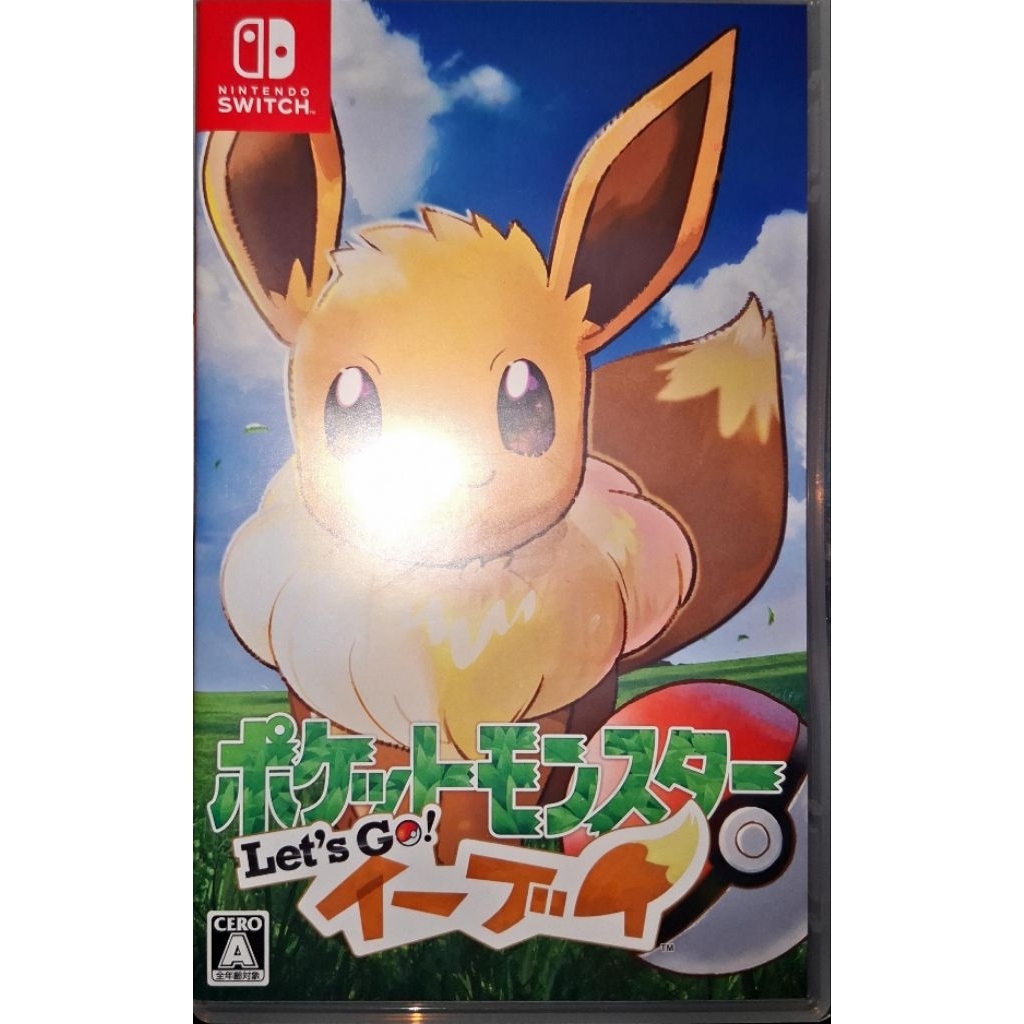 Second hand/Preloved Pokemon Let's Go Eevee & Brilliant Diamond Nintendo Switch Game