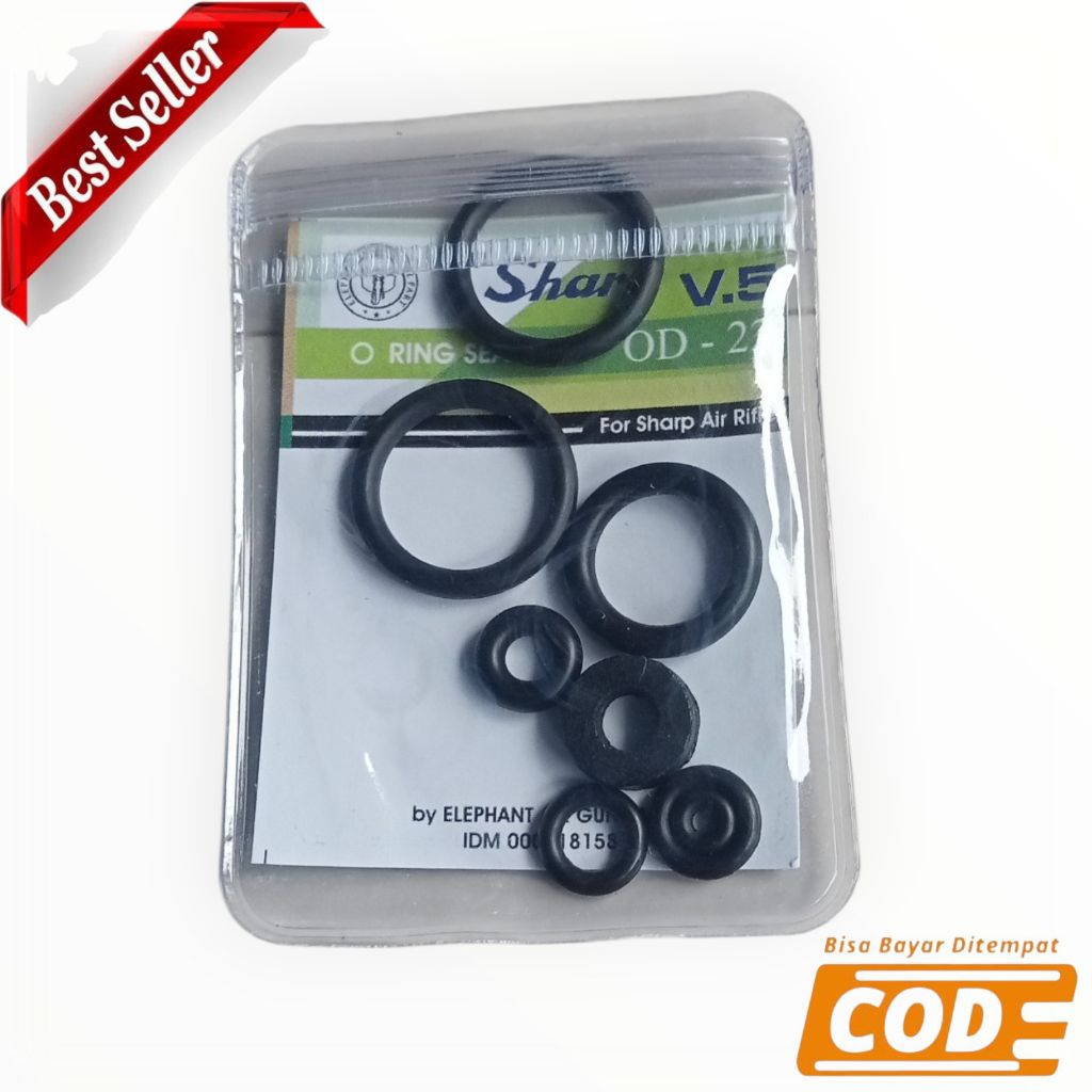 seal set v5 22 / Oring set NBR70 / SIL SET V5 Elephant 22