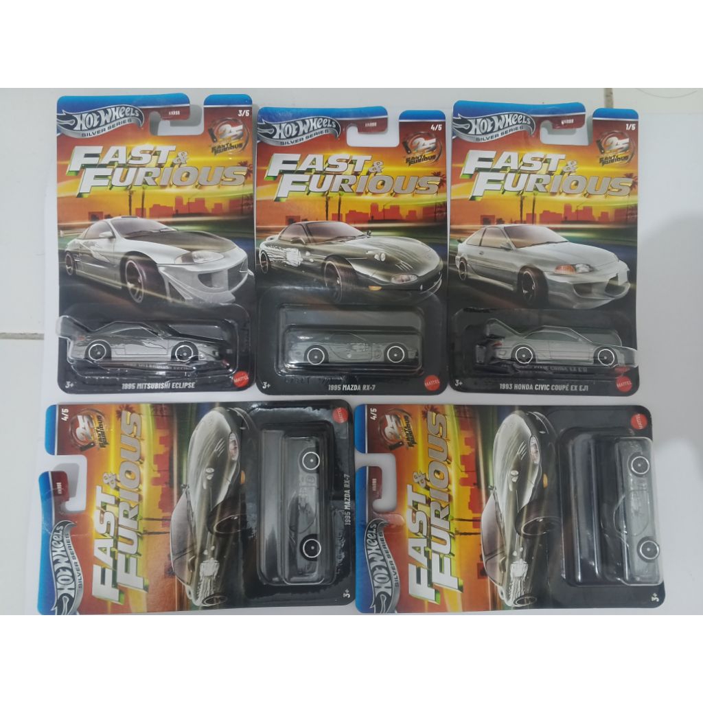 HOT WHEELS FAST & FURIOUS 25TH EDITION ZAMAC