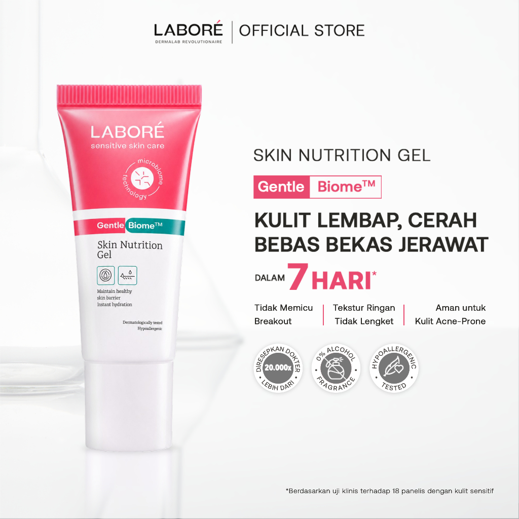 LABORE Skin Nutrition Gel GentleBiome 50ml Dermalab Revolutionaire Sensitive Skin Care Skincare - Mo