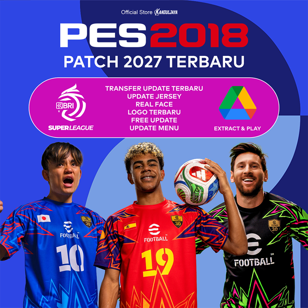 PES 2018 UPDATE PATCH MUSIM 2027 TERBARU - GAME PC