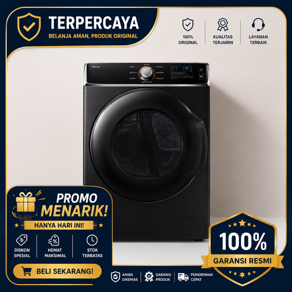 SAMSUNG Komersial Dryer - mesin pengering pakaian laundry komersial 14kg