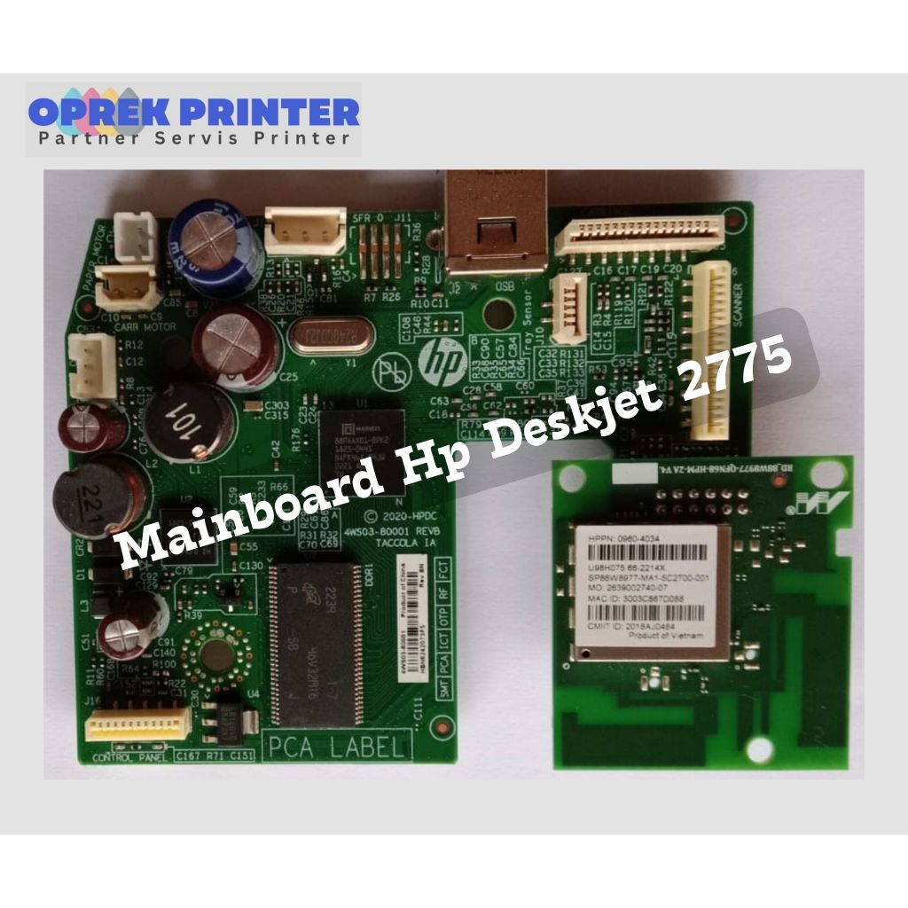 MAINBOARD PRINTER HP DESKJET 2775 USED