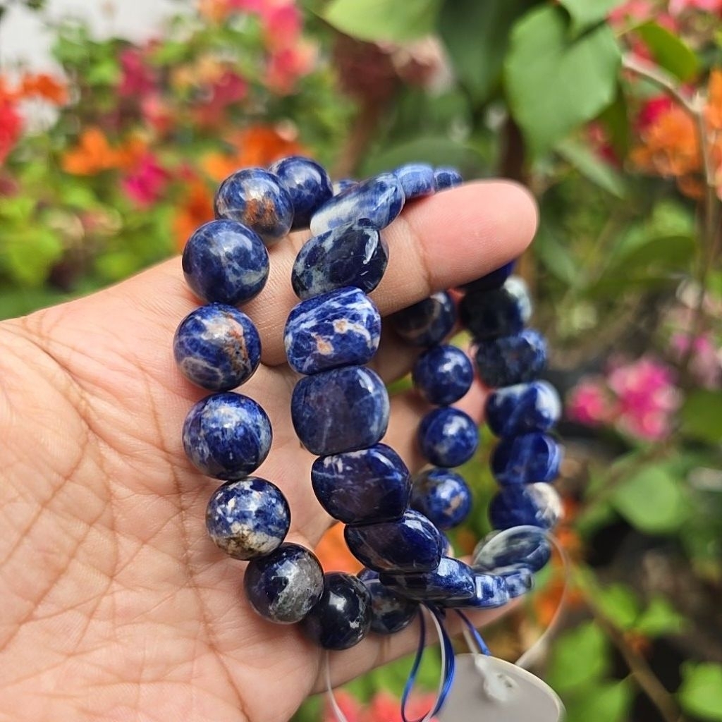 Gelang SB Sodalite / soft Bangle Sodalite / gelang sodalite