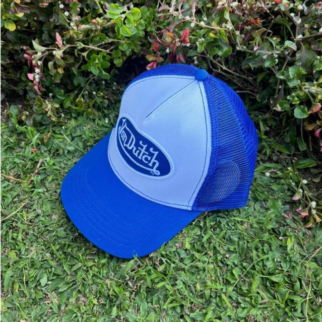 VON DUTCH TRUCKER ORIGINAL USA - Blue White