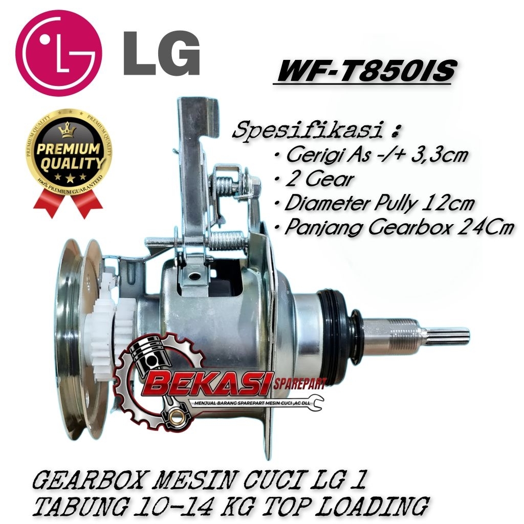 Gearbox LG WF-T850IS Gearbox Mesin Cuci LG 1 Tabung Top Loading Quality