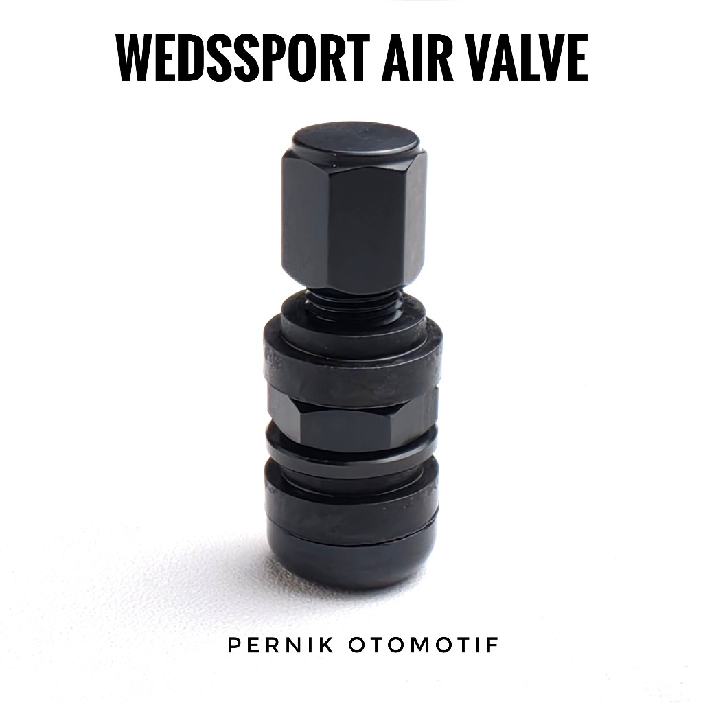 Wedssport Air Valve For WEDS TC105X / Forged / SA-XXR Wheels Pentil Velg WEDS Original Japan
