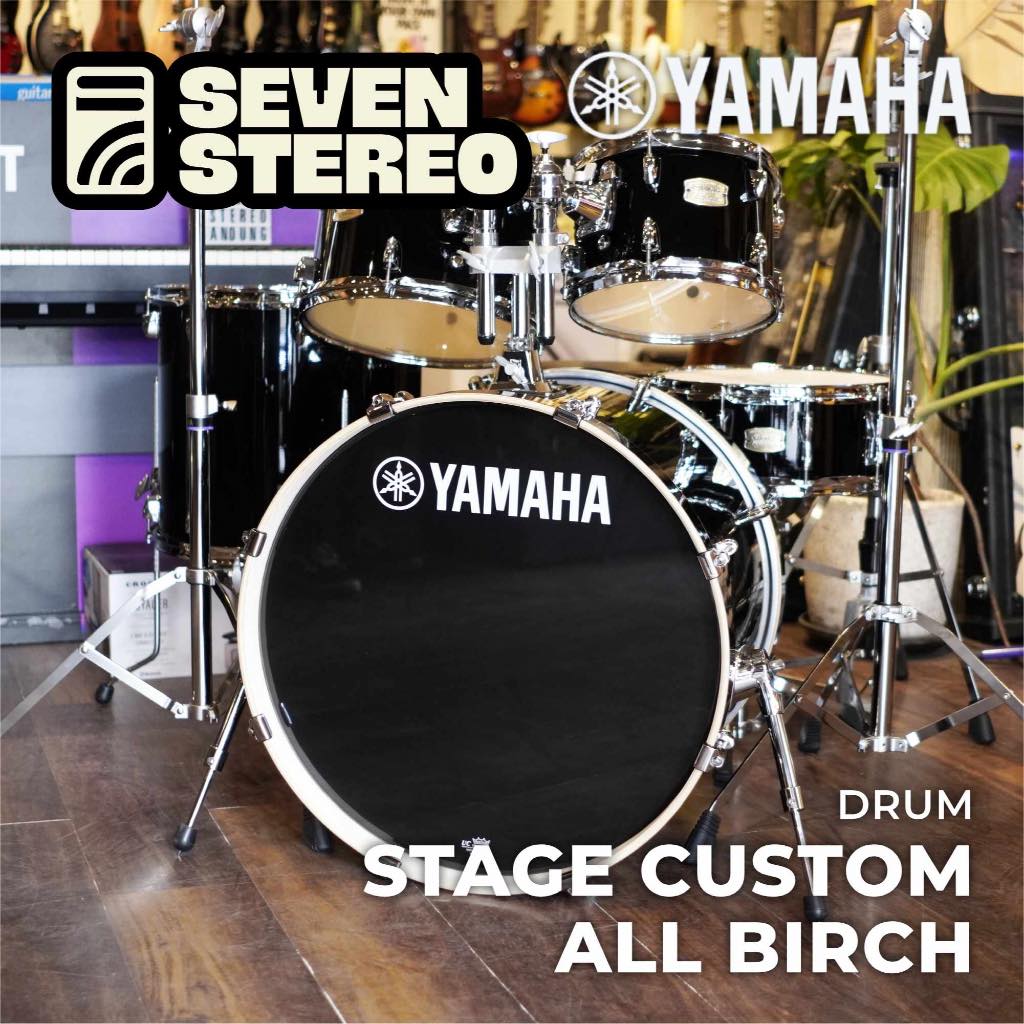 Yamaha Stage Custom Birch Drum Set