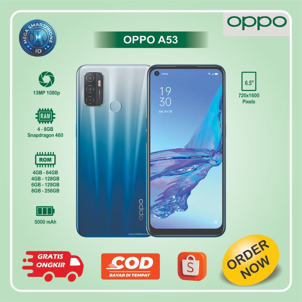 OPPO A53 | HP Second  batangan