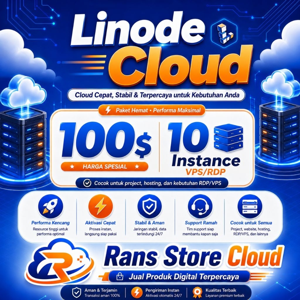 AKUN LINODE 100$
