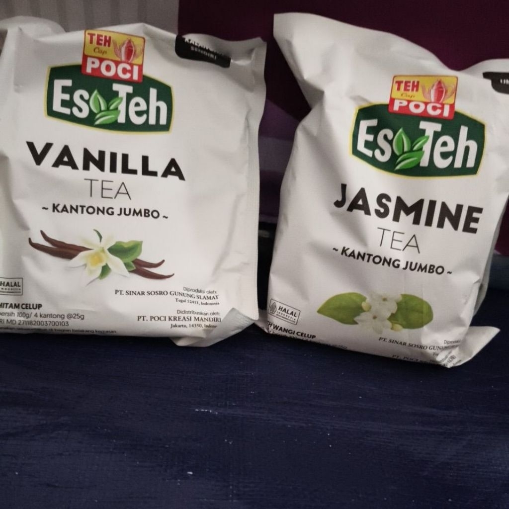 teh poci jasmine jumbo / teh poci vanilla jumbo