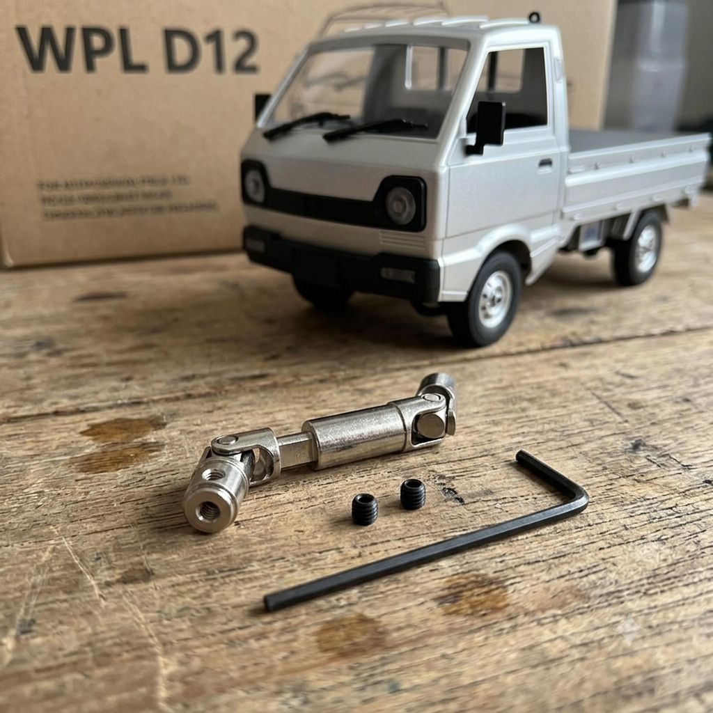 PART UPGRADE DRIVE SHAFT WPL D12 METAL KOPEL WPL D12 1:10