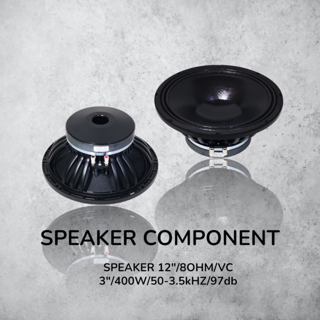 STX - SPK COMPONENT : Speaker 12IN FRAME CAKAR Merk STX 1238 (F-SERIES)