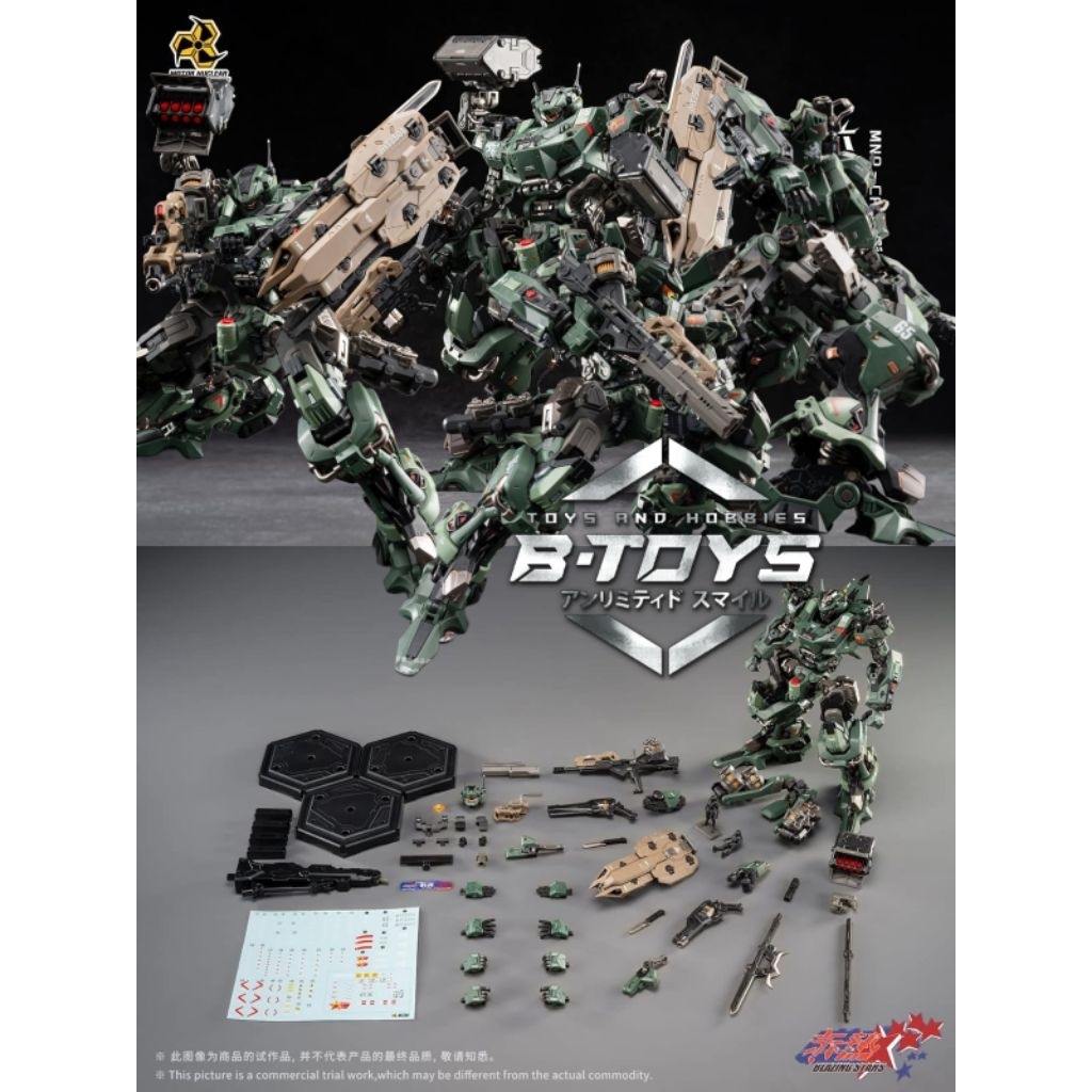 Motor Nuclear MNP-CR02A JiHU II Assault Model Model Kit