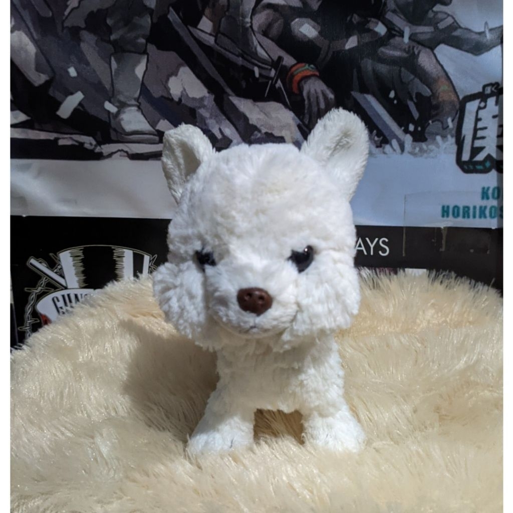 Boneka Sunlemon Fluffies Rubah Putih White Fox