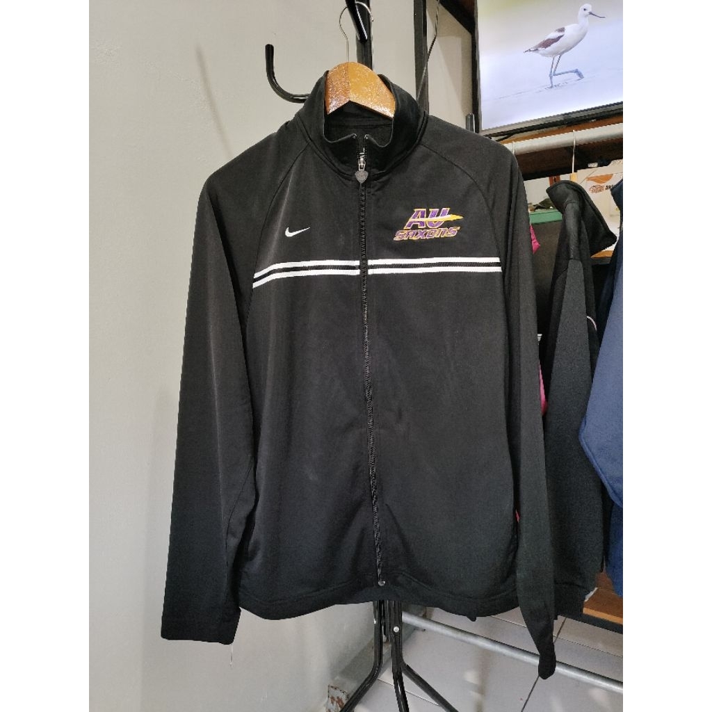 Jacket Tracktop Nike Black White Original
