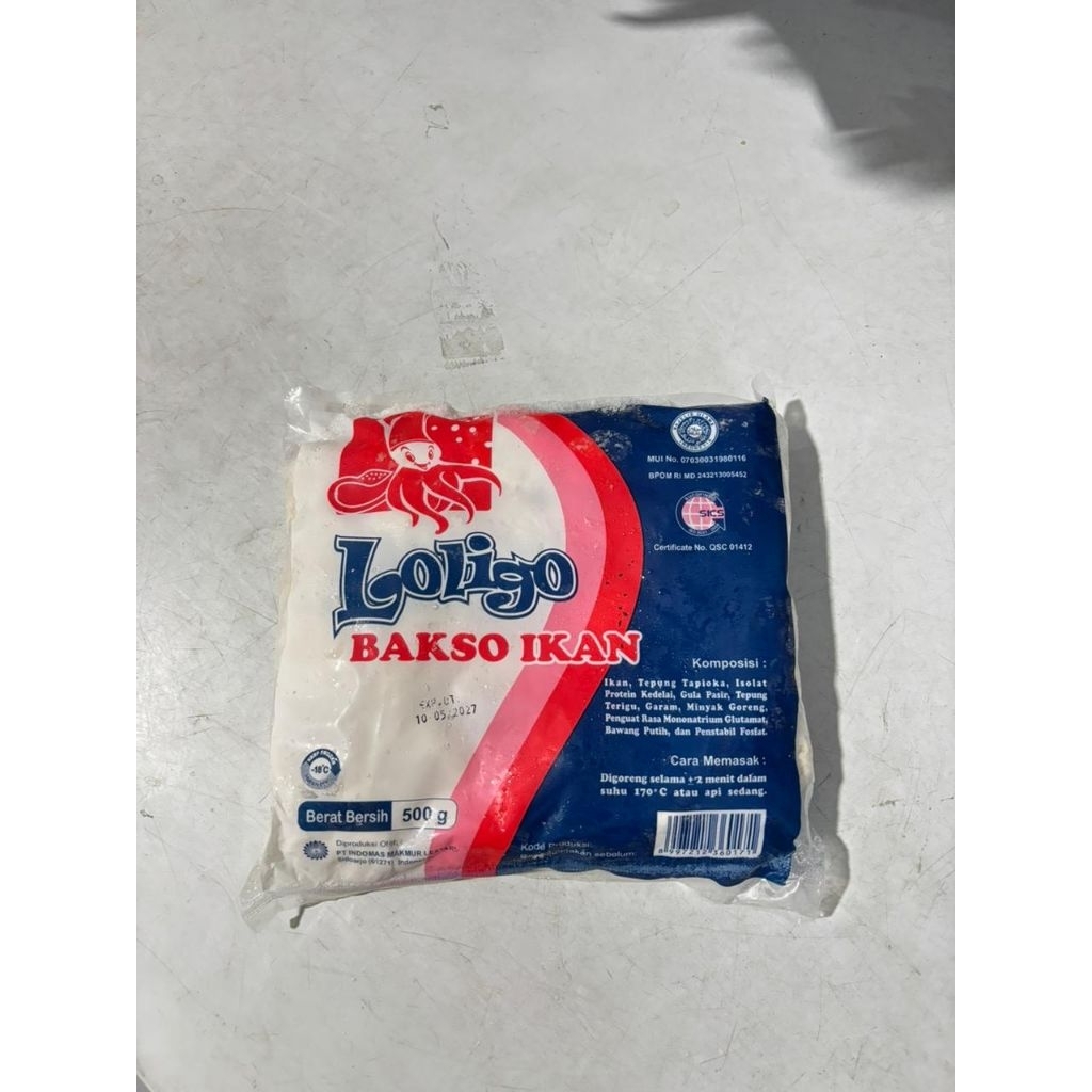 Loligo Bakso Ikan