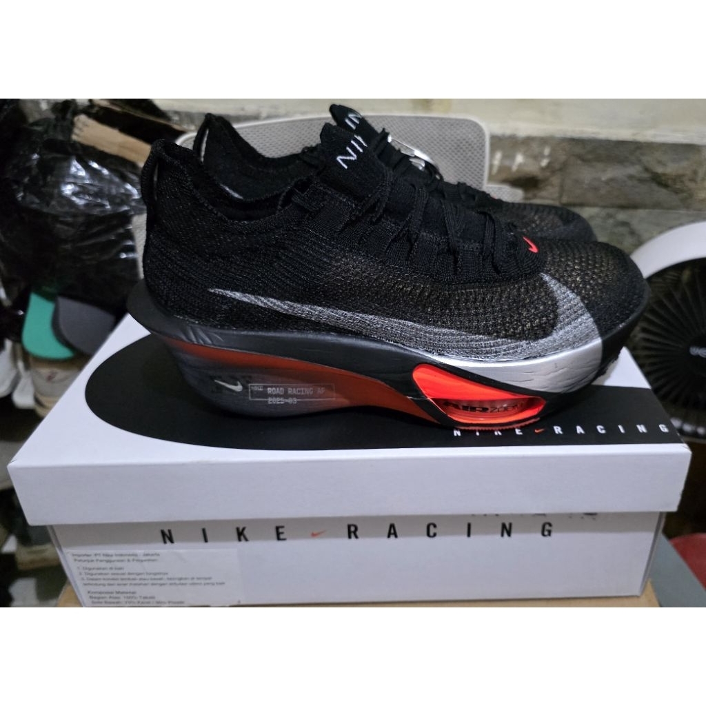 Nike alphafly 3 "black red"