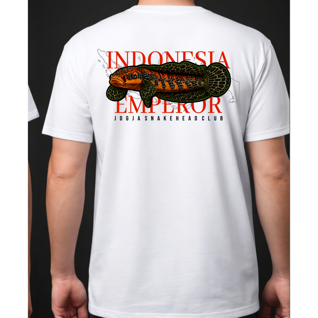 T-SHIRT EMPEROR SNAKEHEAD MARU EDITION INDONESIA EMPEROR JSC