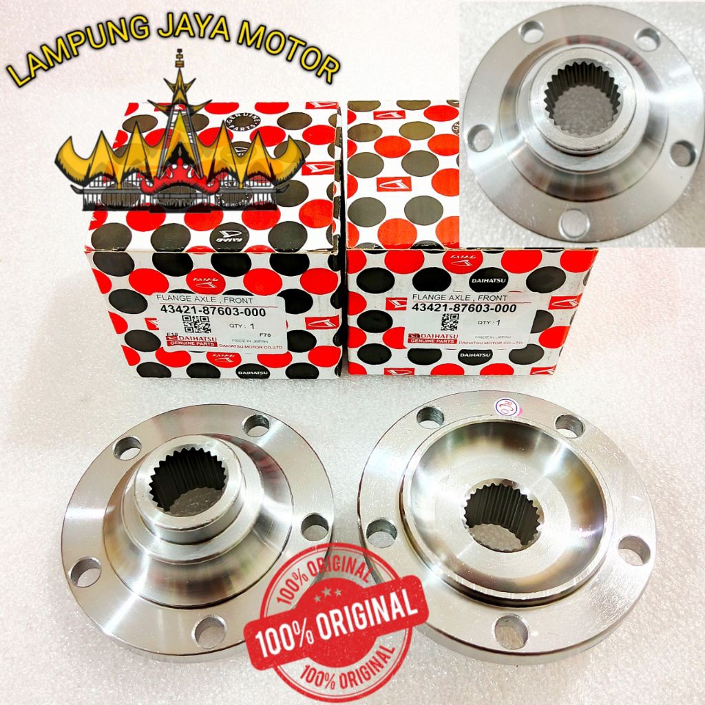 FLANGE AXLE FRONT / FLANGE AS RODA DEPAN DAIHATSU F70 / TAFT GT / HILINE