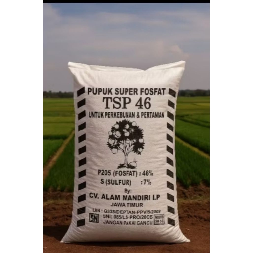 pupuk tsp 46 granular 1kg