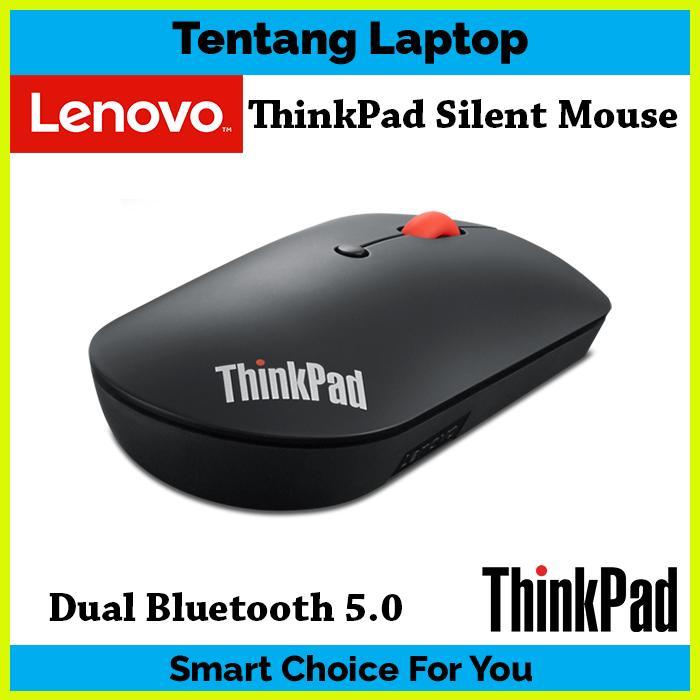 ThinkPad Silent Mouse Dual Bluetooth / mouse silent bluetooth thinkpad / mouse thinkpad bluetooth si
