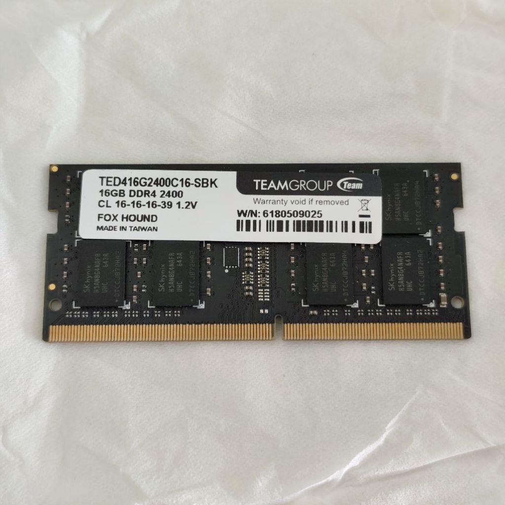 Sodim TeamGroup 16 Gb DDR 4 Pc 2400